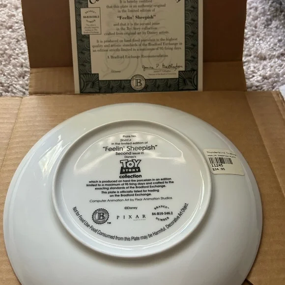 1996 Toy Story Bradford Exchange Collectors Plates - Picture 5 of 13